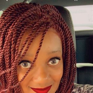 Previously worn Sensationnel Synthetic Lace Wig - SENEGAL TWIST BOB